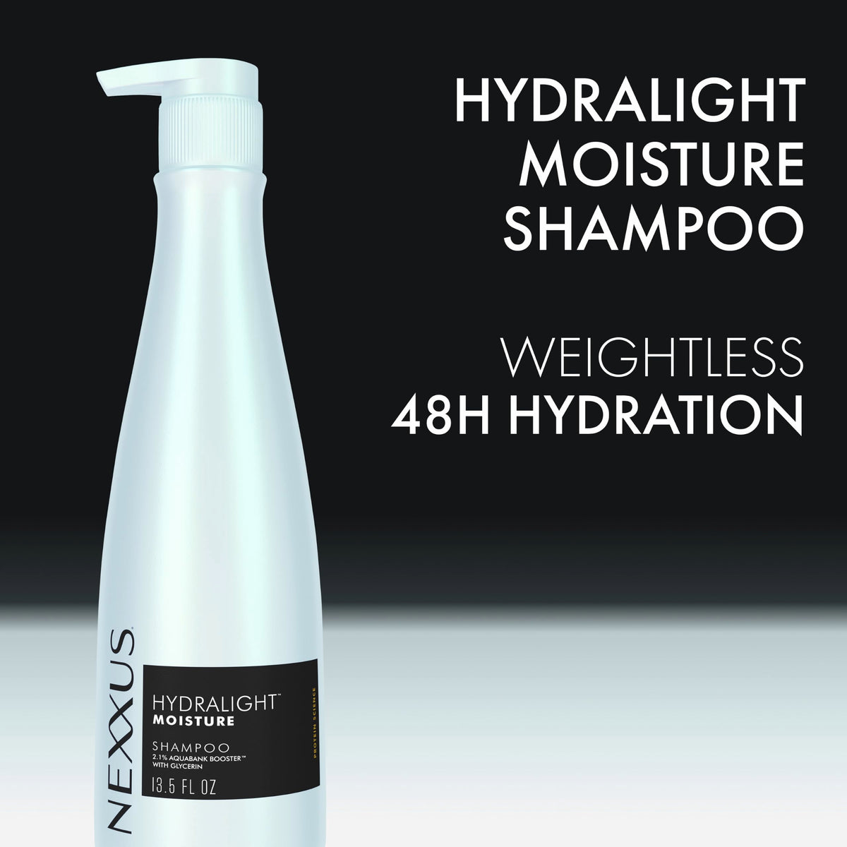 Black Nexxus HYDRALIGHT™ Shampoo for Lightweight Hydration 13.5 oz