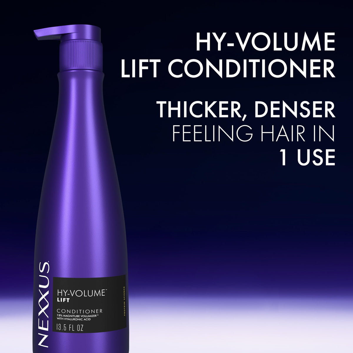 Black Nexxus Hy-Volume Weightless Lift Conditioner Protein Fusion, 13.5 Fl Oz