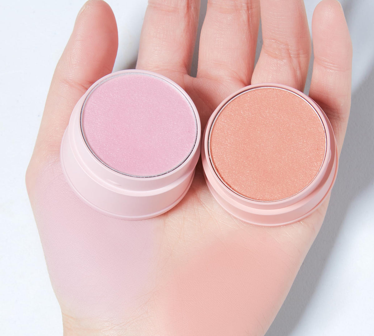 Light Pink TONYMOLY Cheek Tone Jelly Blusher, Blush for Cheeks, Lightweight Formula, Easy to Use, Soft Finish, Long Lasting, Korean Skincare, Fog Pink