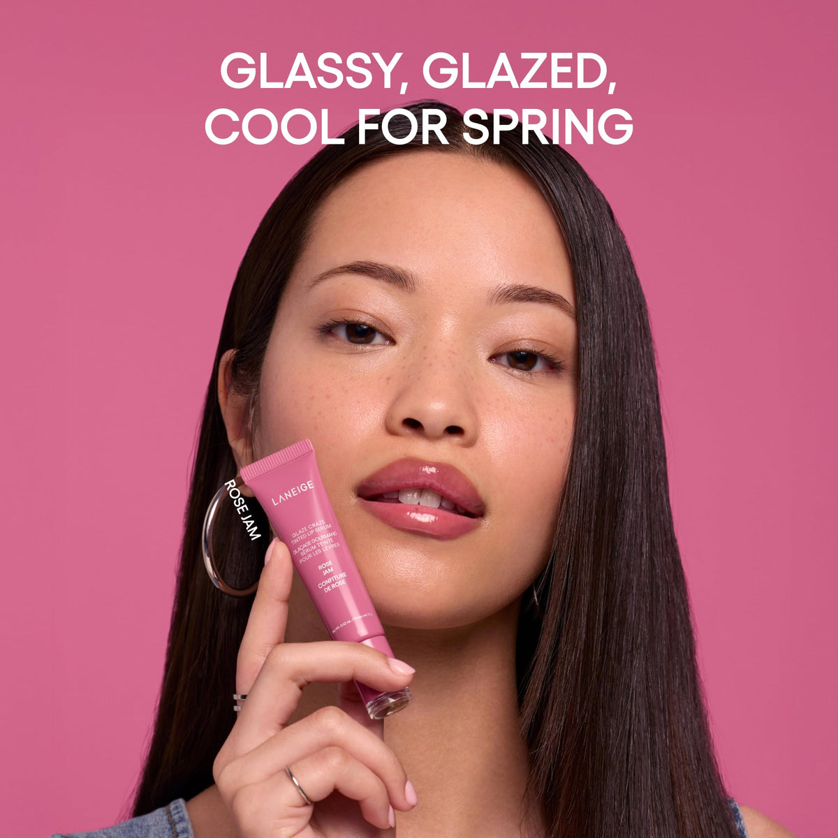 Pale Violet Red LANEIGE Blurred Skin & Glowy Lips Set