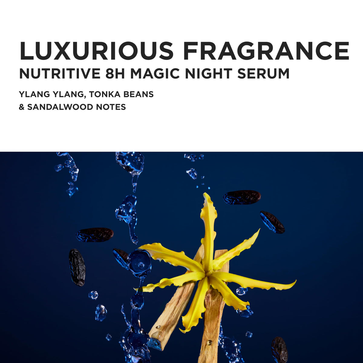 White Smoke Kerastase Nutritive 8H Magic Night Serum – For Dry Hair, Travel, 1.01 Fl Oz