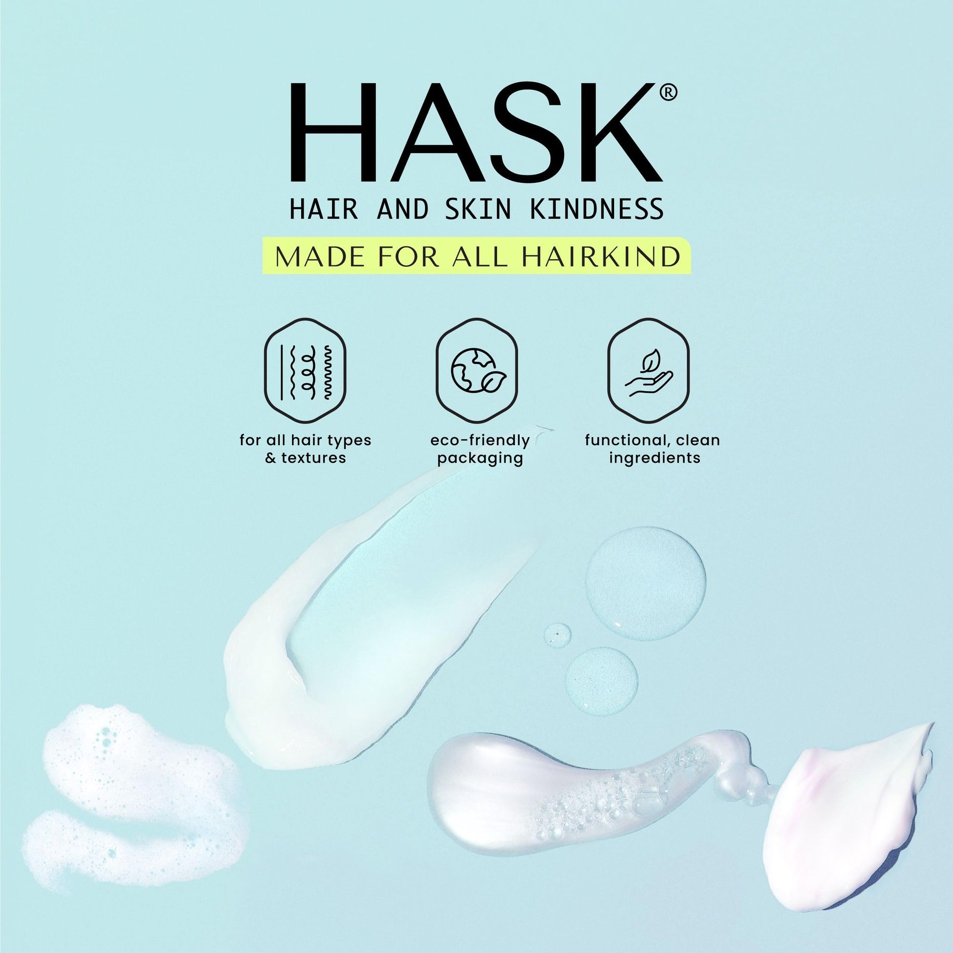 Powder Blue HASK BLONDE CARE 5-IN-1 Leave-In Spray Conditioner 2 Piece Bundle- vegan formula, cruelty free, color safe, gluten-free, sulfate-free, paraben-free