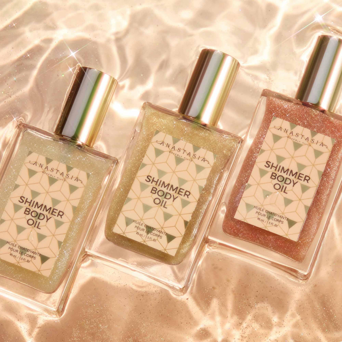 Tan Anastasia Beverly Hills - Shimmer Body Oil Luminous Coconut Scented Glow