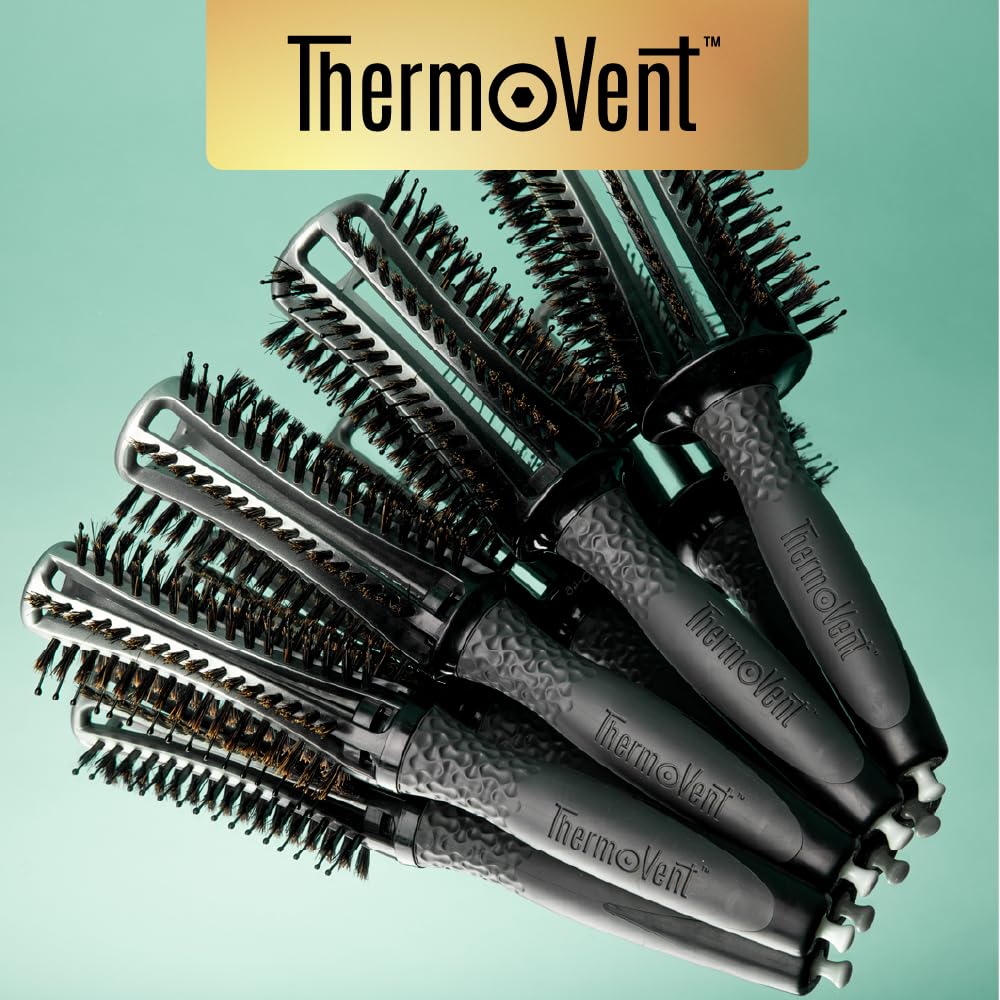 Black Olivia Garden ThermoVent Combo Brush 1 3/4" (44mm)