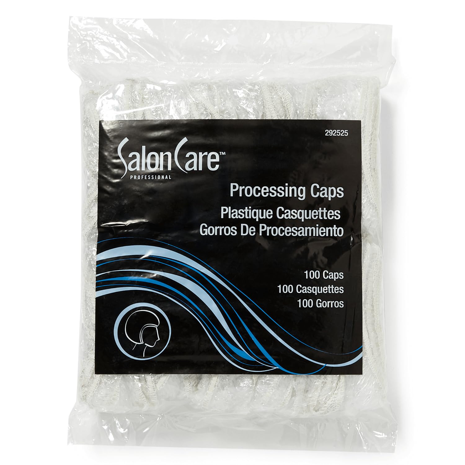 Lavender Salon Care Professional Processing Caps 100 Count