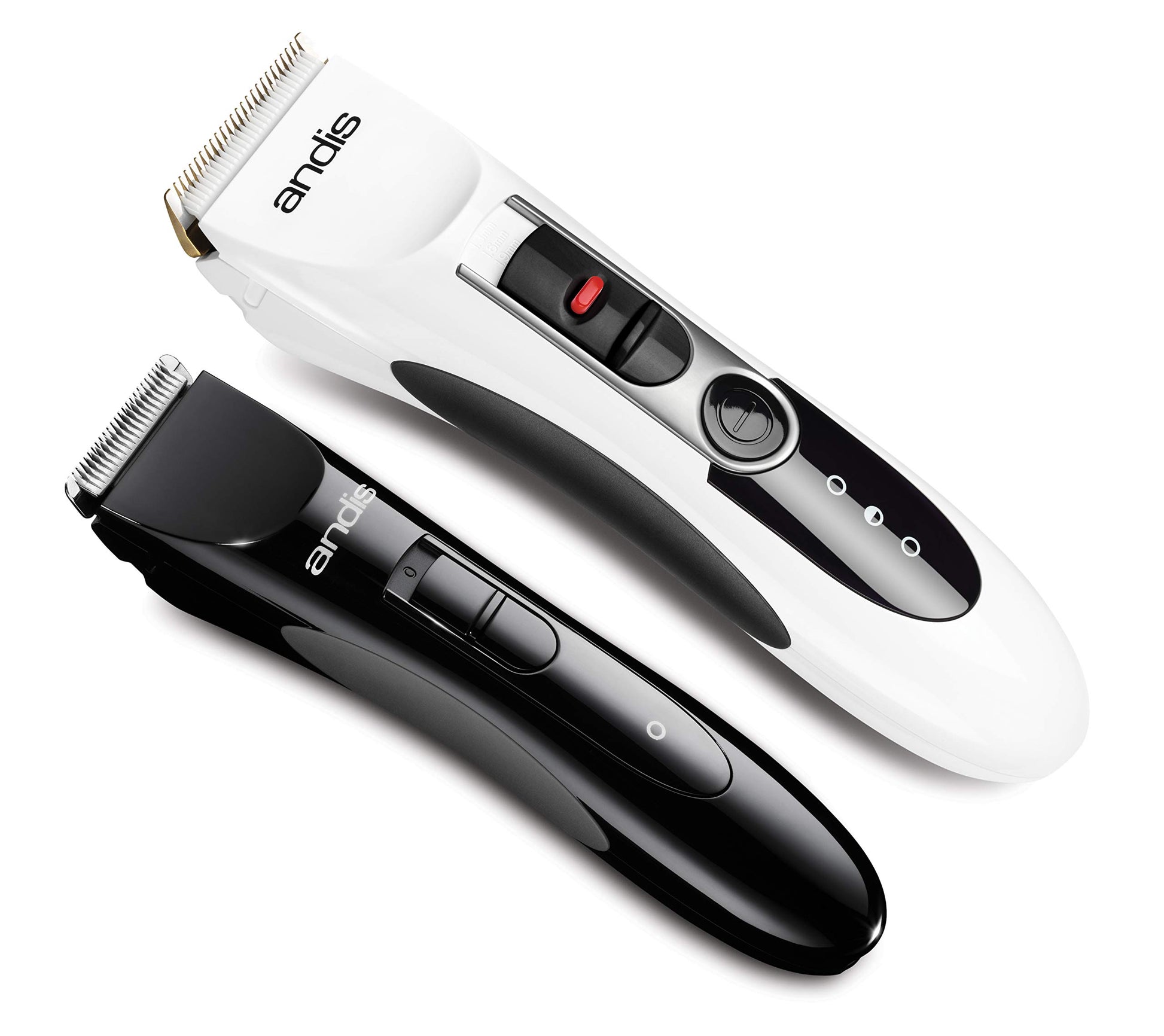 White Smoke Andis 24610 Select Cut Combo Home Haircutting Kit, 13pc, White/Black