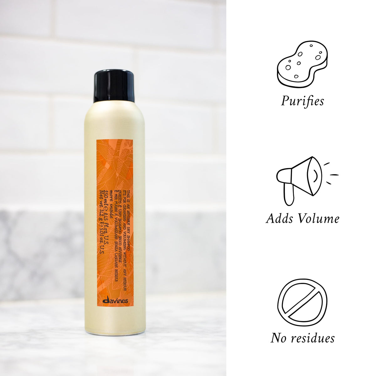 White Smoke Davines This Is An Invisible Dry Shampoo