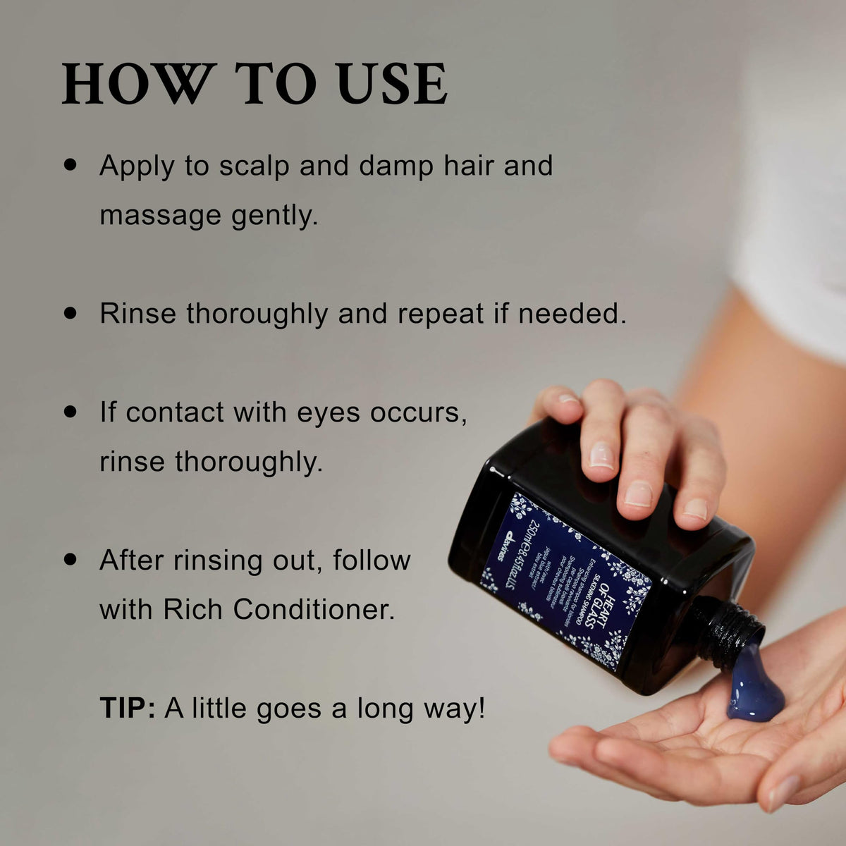 Dark Gray Davines Heart Of Glass Silkening Chelating Shampoo For Blonde Hair