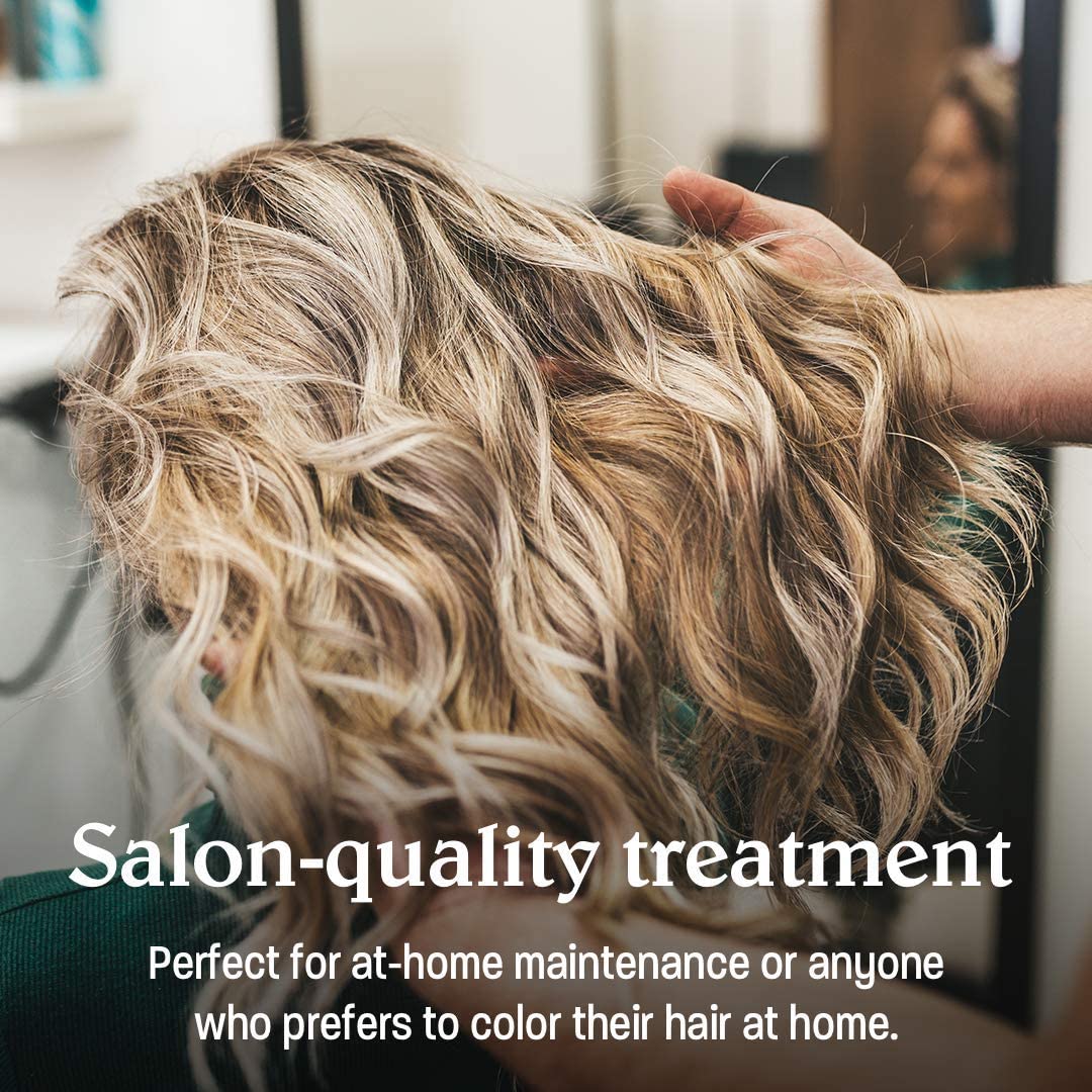 Dark Slate Gray Malibu C Blondes Wellness Remedy - Removes Discoloration from Bleached, Highlighted or Natural Blonde Hair + Restores Vibrance and Shine with Vitamin C Complex (1 Packet)
