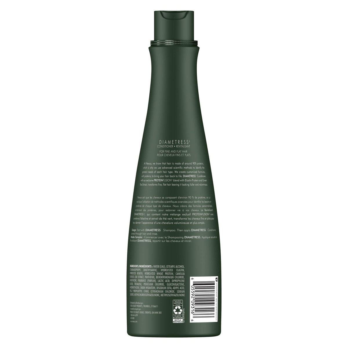 White Smoke Nexxus Diametress Conditioner, Weightless Volume, 13.5 fl oz (400 ml)