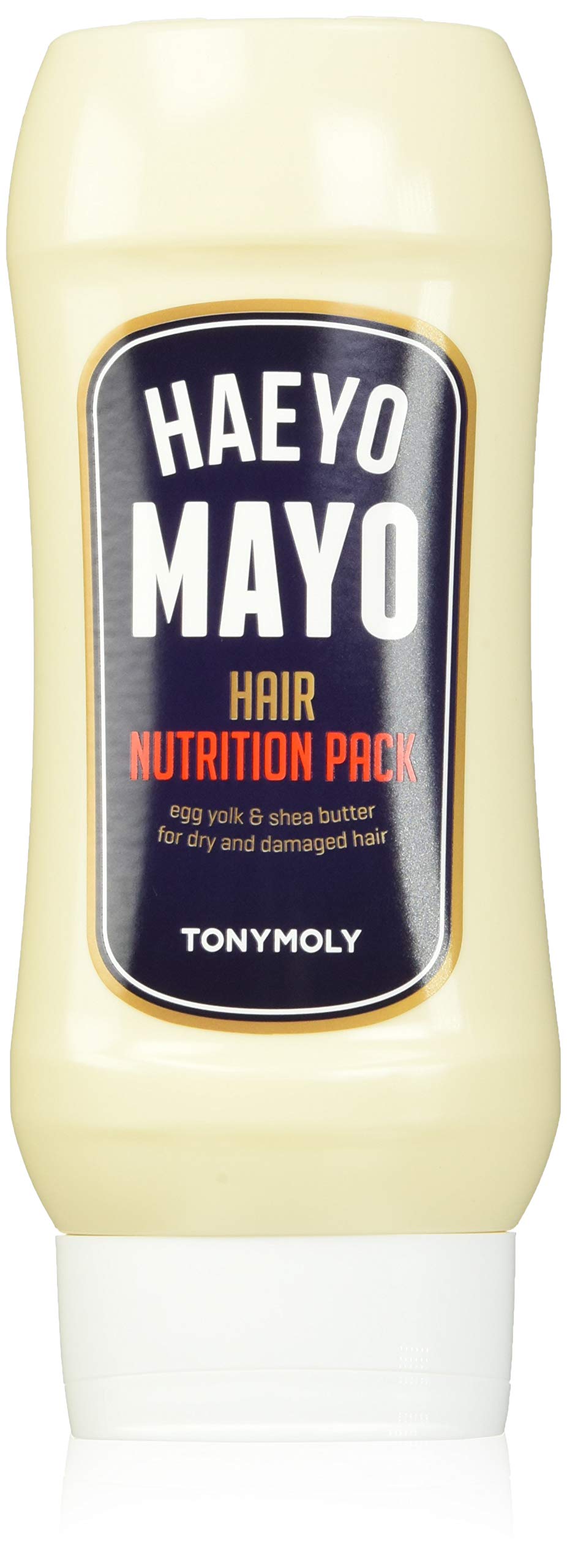 Seashell TONYMOLY Haeyo Mayo Hair Mayonnaise Mask, Shea Butter Hair Deep Conditioner
