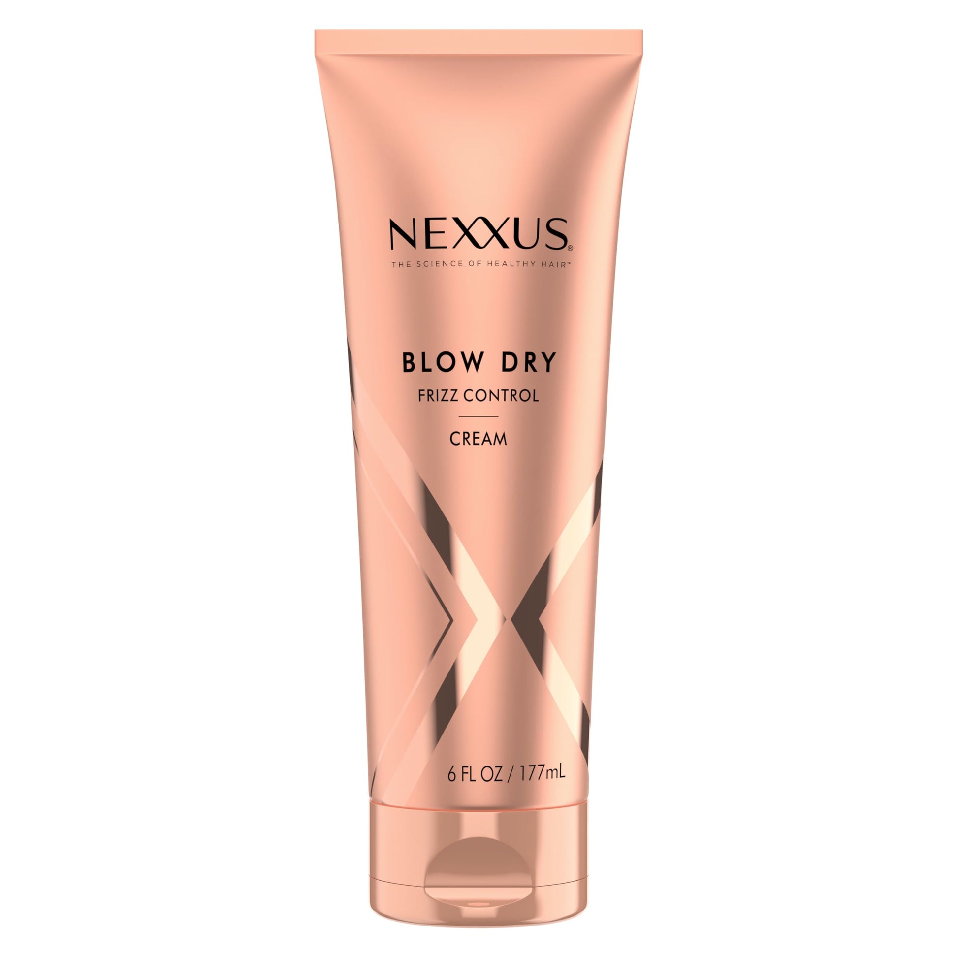 White Smoke Nexxus Blow Dry Cream Frizz Control for Weightless Style & Volume, with StyleProtect Technology 6 oz