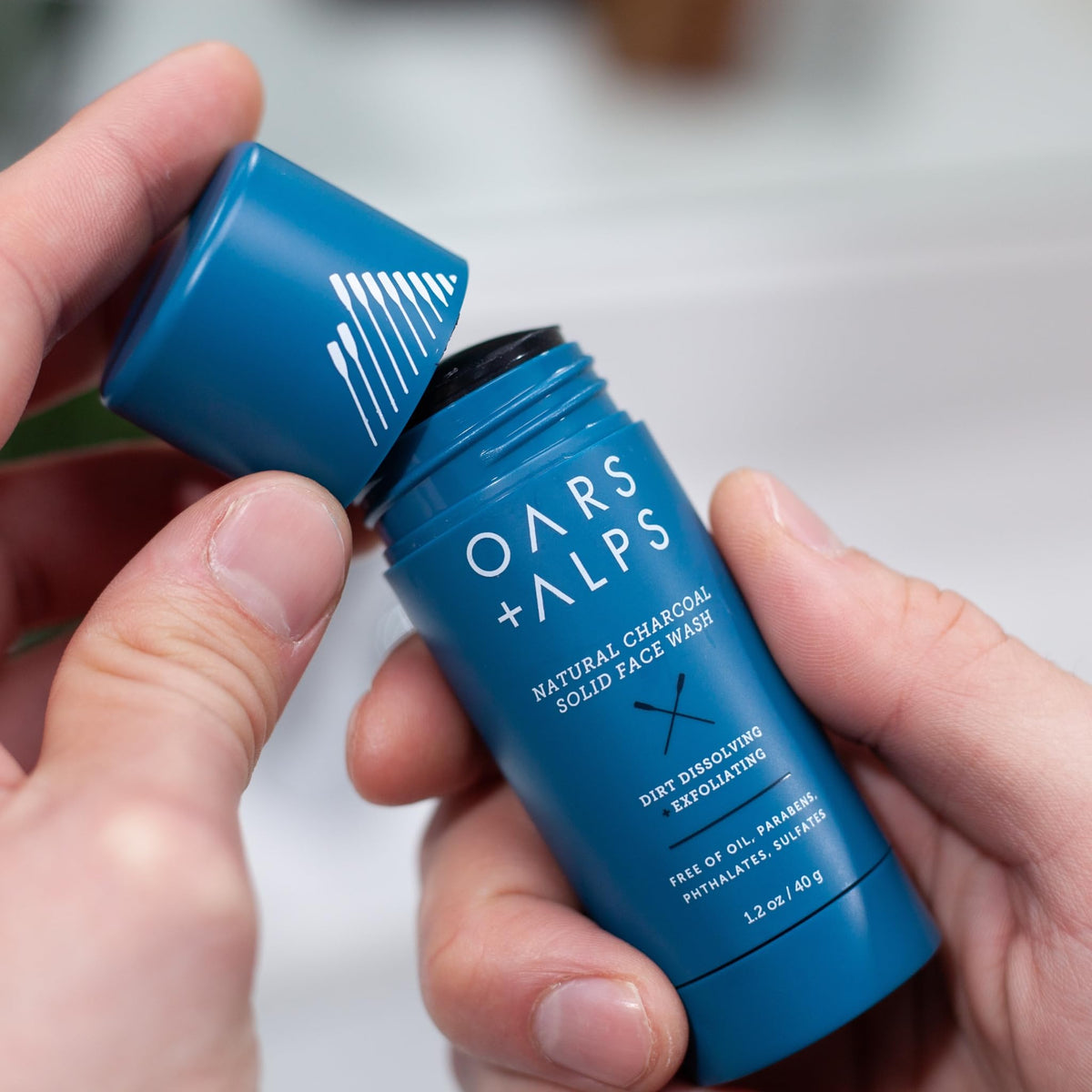 Gray Oars + Alps Men's Skin Care Kit, Simple Everyday Routine, 3 Steps