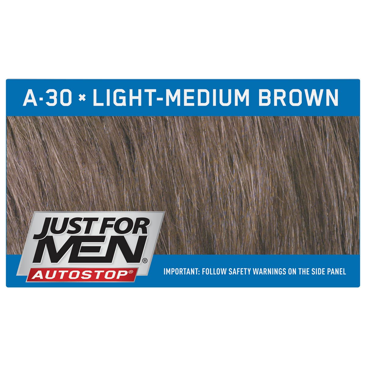 Dim Gray Just for Men AutoStop Hair Color, Light Medium Brown