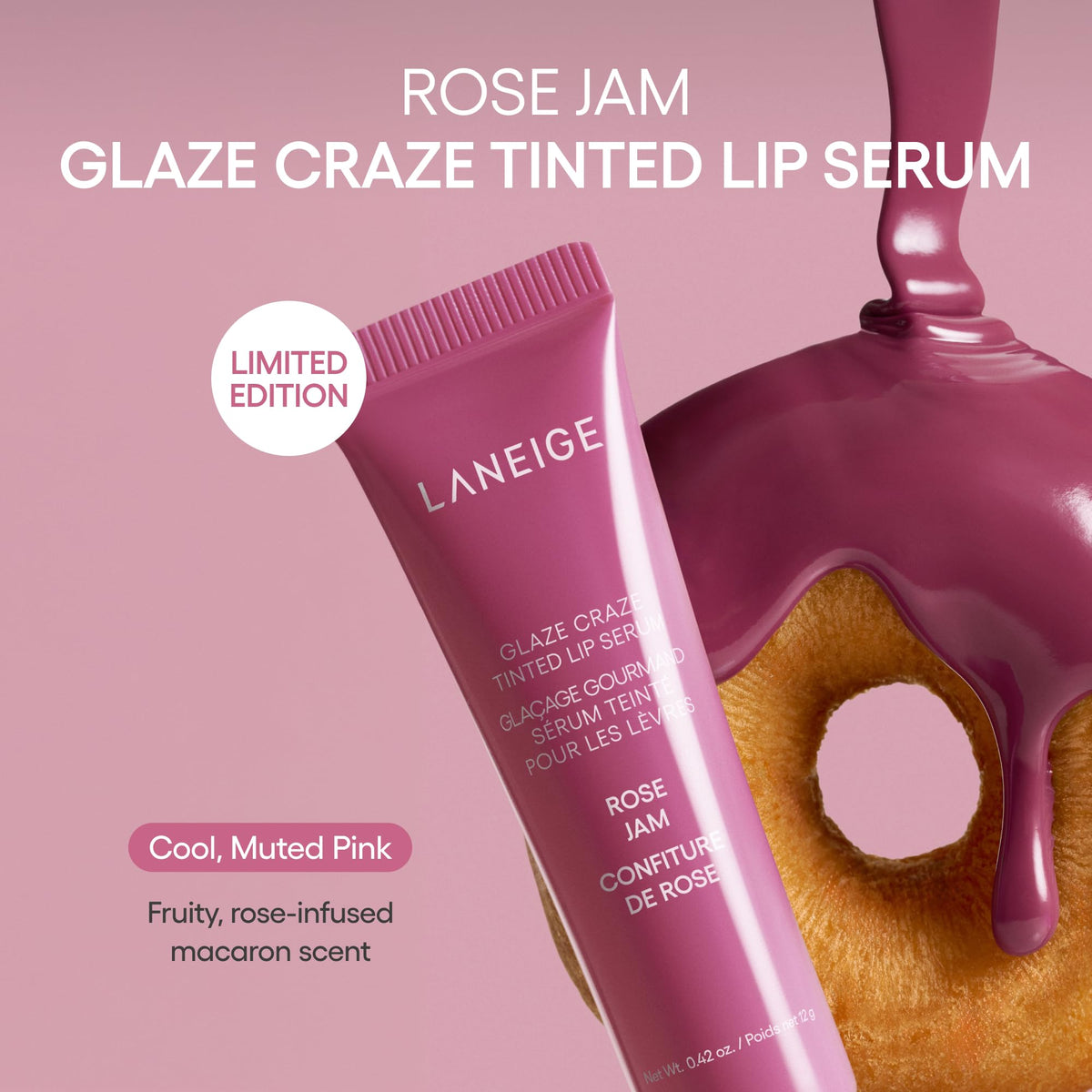 Rosy Brown LANEIGE Blurred Skin & Glowy Lips Set