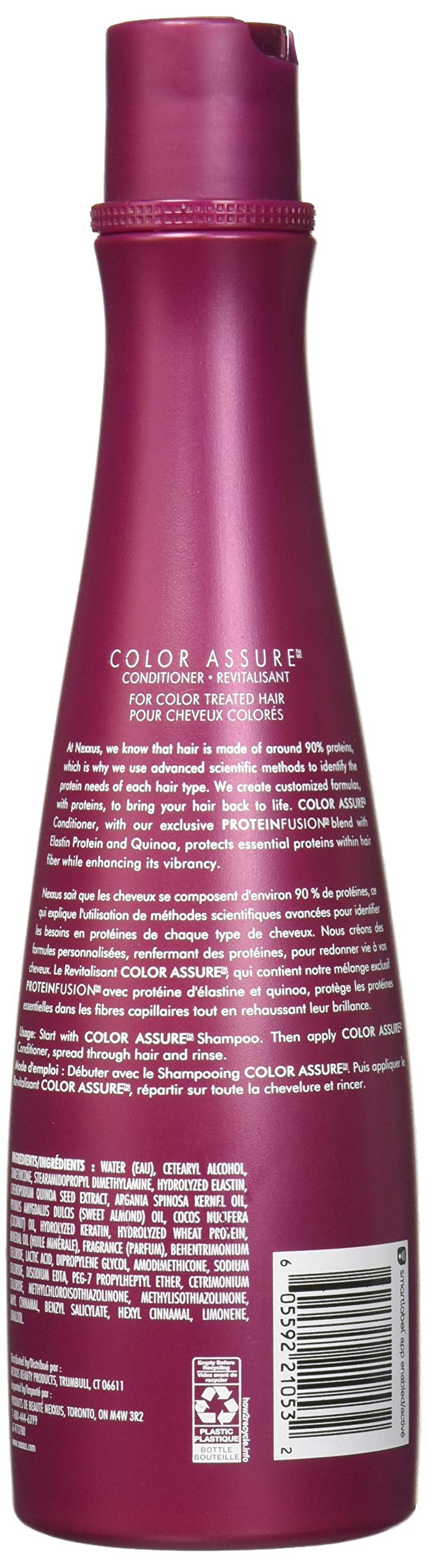 White Smoke Nexxus Conditioner Color Assure 13.5 Ounce (399ml) (2 Pack)