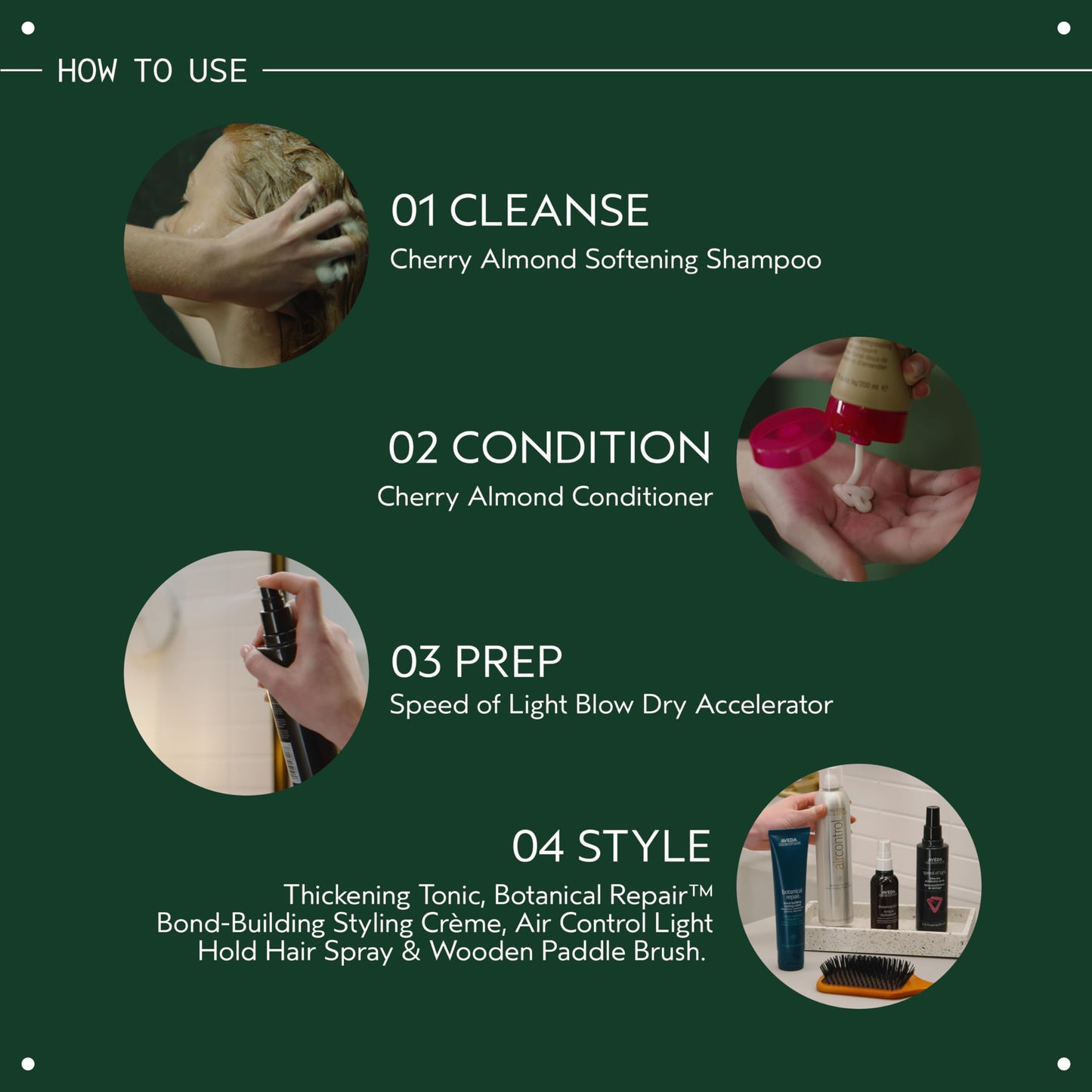 Dark Slate Gray Aveda Cherry Almond Softening Shampoo | Adds Softness and Shine | for Normal to Dry Hair | 97% Naturally Derived* | Silicone Free | Iconic Cherry Almond Aroma of Tonka, Orange, Ylang Ylang, 8.5 Fl Oz