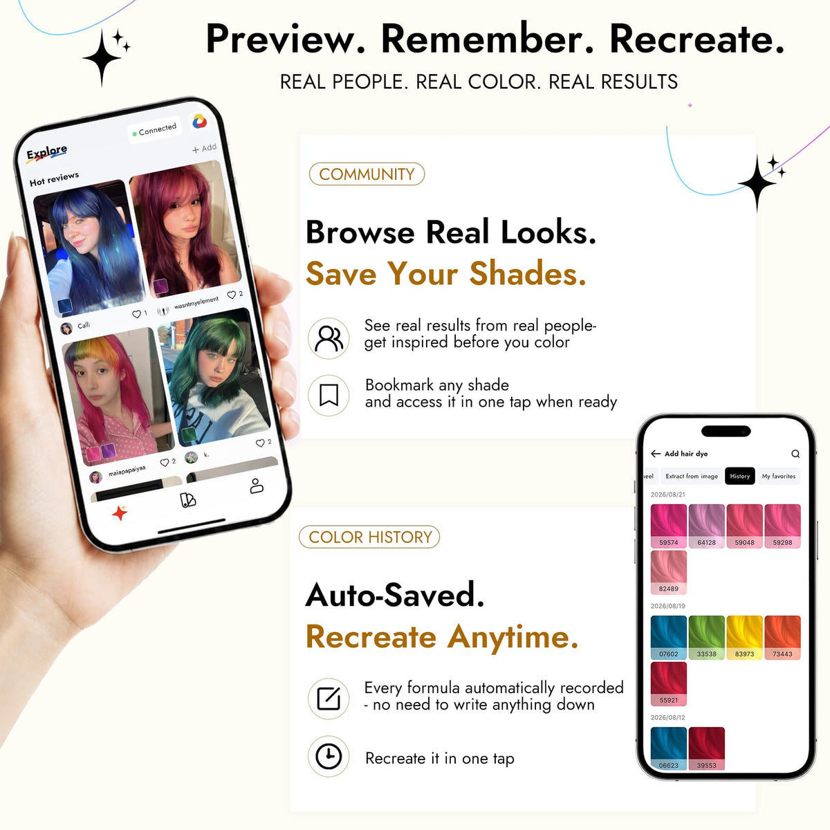 White Smoke ZUVI COLORBOX Semi Permanent Hair Color & Hair Dye Device, App-Controlled