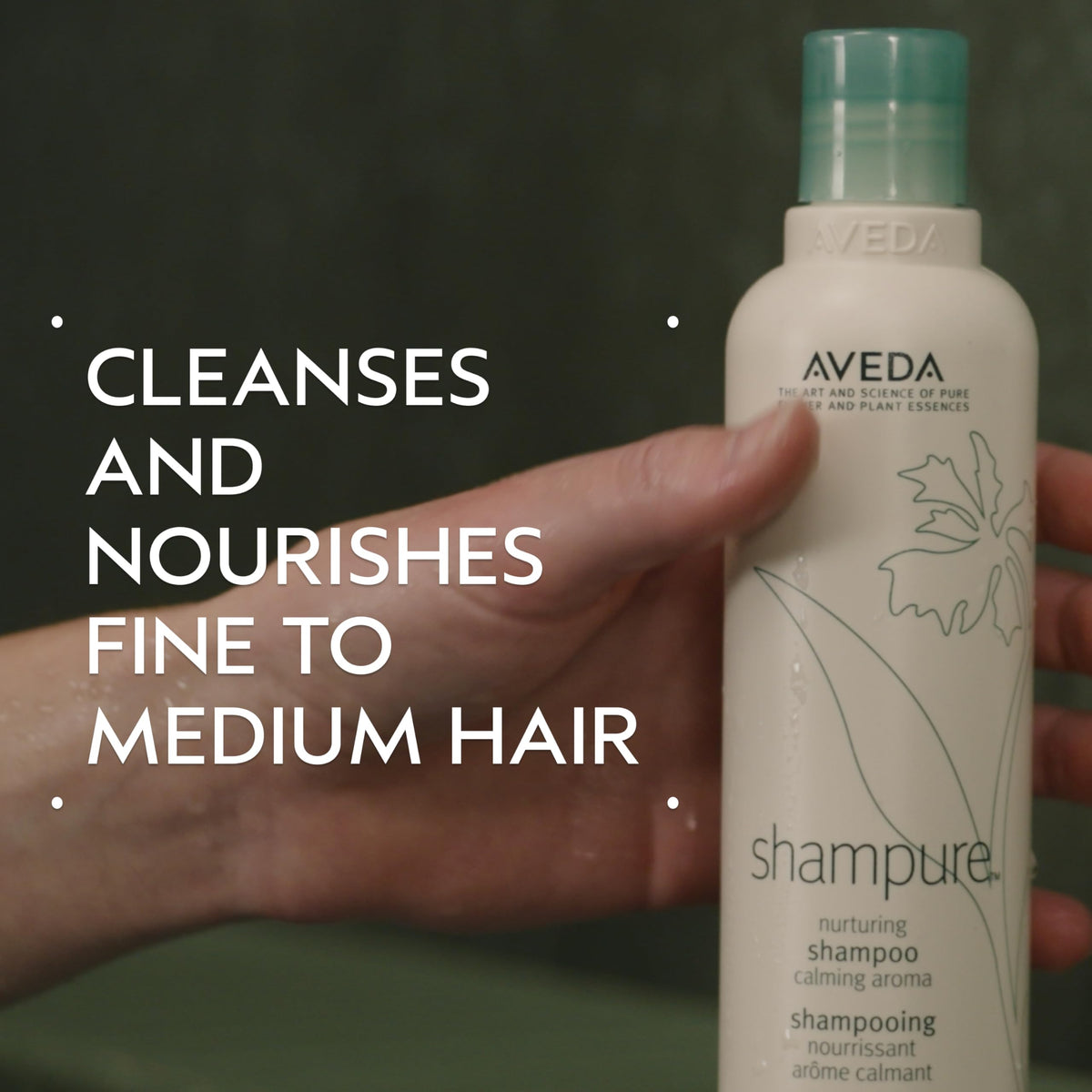 Dark Slate Gray AVEDA Shampure Nurturing Shampoo & Conditioner Duo | Daily Shampoo & Conditioner for Normal, Fine to Medium Hair | 96%+ Naturally Derived* | Calming Aroma of Lavender & Ylang Ylang | Full Size