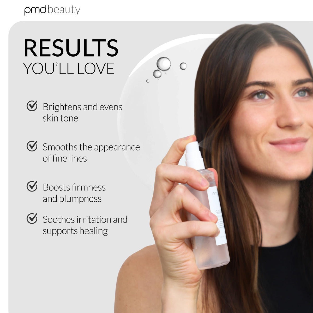Lavender PMD Beauty SMAS Lifting Collagen Ampoule Mist, 3.38 fl oz