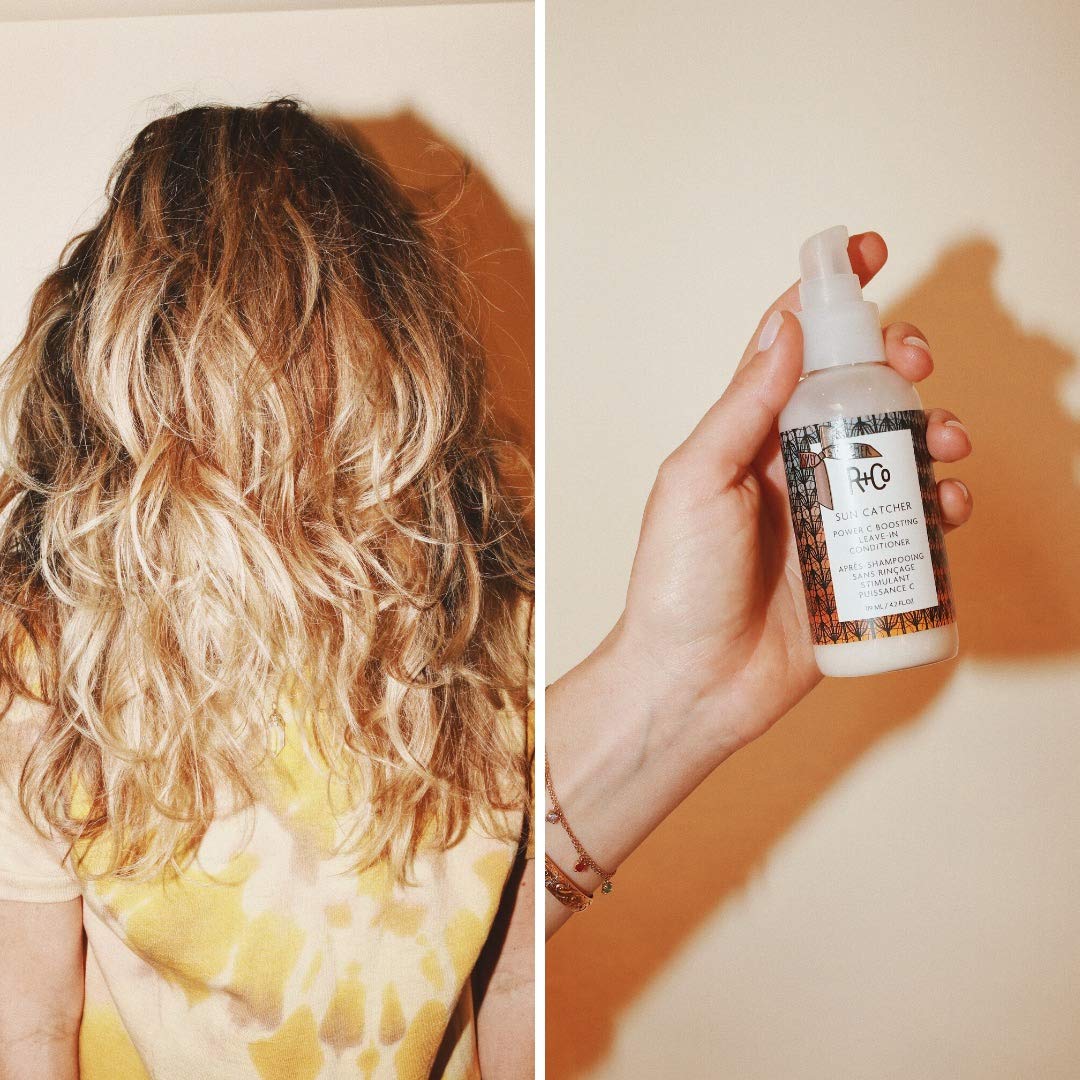 Gray R+Co SUN CATCHER Power C Leave - In Conditioner 119 ml / 4.2 oz