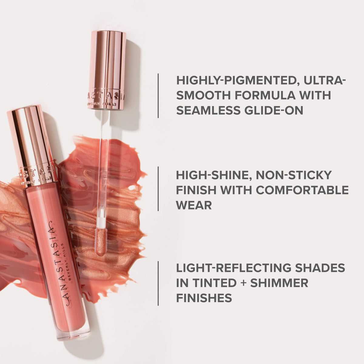 Misty Rose Anastasia Beverly Hills - Lip Gloss Luminous Universal Tinted