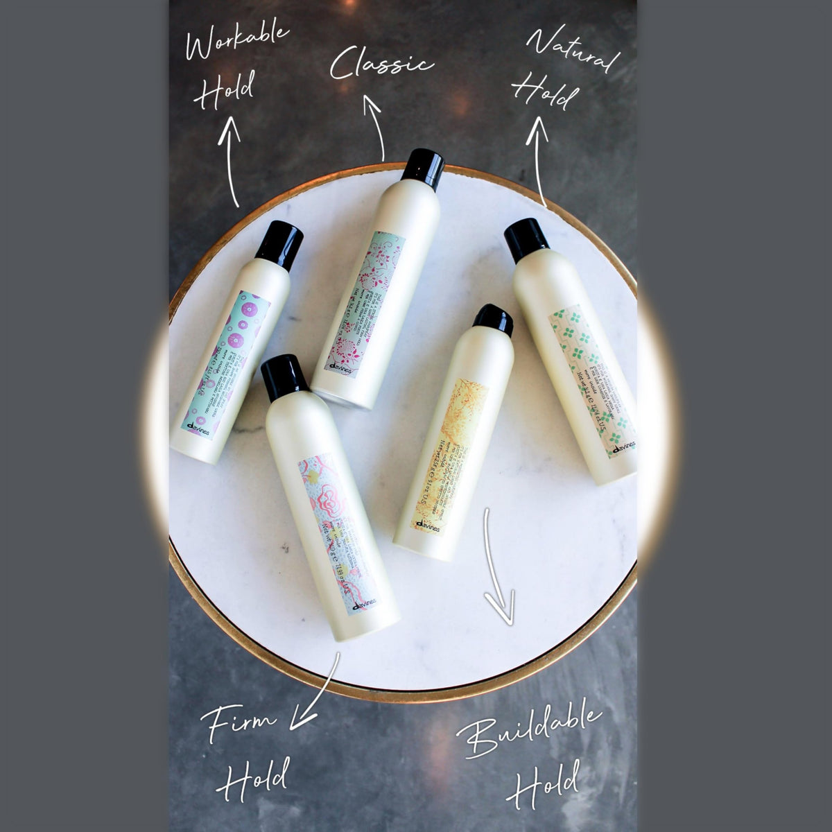 Dim Gray Davines This Is A Perfecting Hairspray