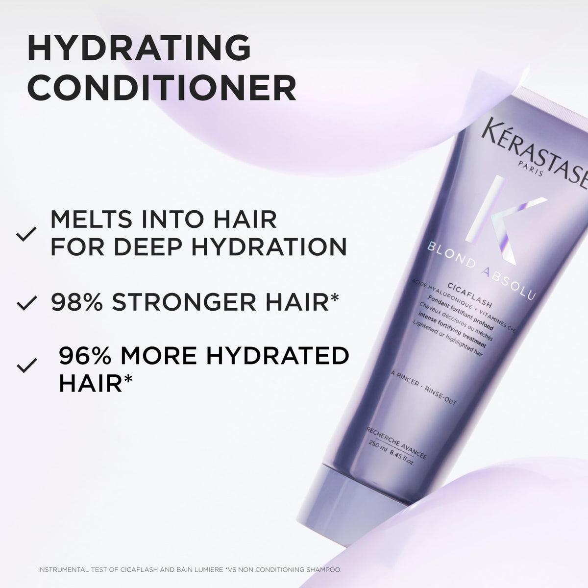 White Smoke Kerastase Blond Absolu Cicaflash Conditioner – For Lightened Hair