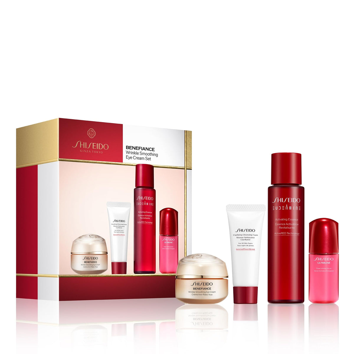 White Smoke Shiseido Benefiance Wrinkle Smoothing Set - $146 Value