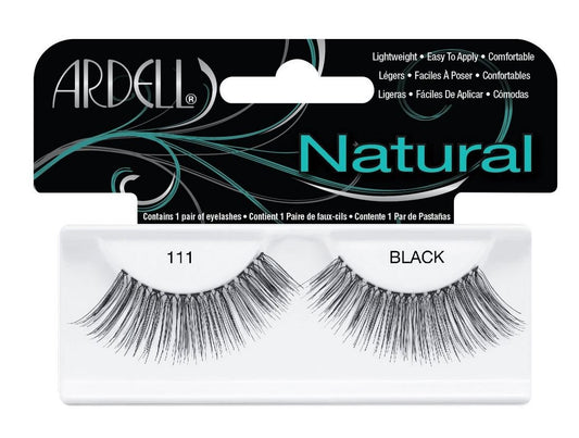 White Smoke Ardell Lashes 111 – Lightweight, Easy-to-Apply False Eyelashes, Natural Look Strip, Pack of 4