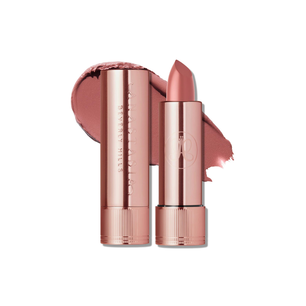 White Smoke Anastasia Beverly Hills - Satin Lipstick Full-Pigment Luminous Cream