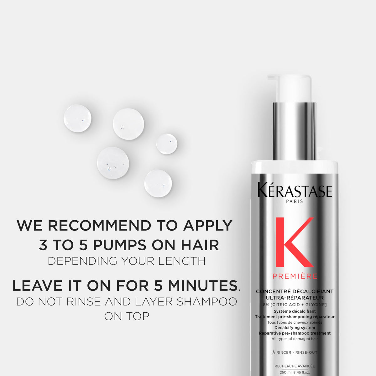 Lavender Kerastase Premiere Pre-Shampoo Treatment – Damaged Hair, Travel, 1.5 Fl Oz