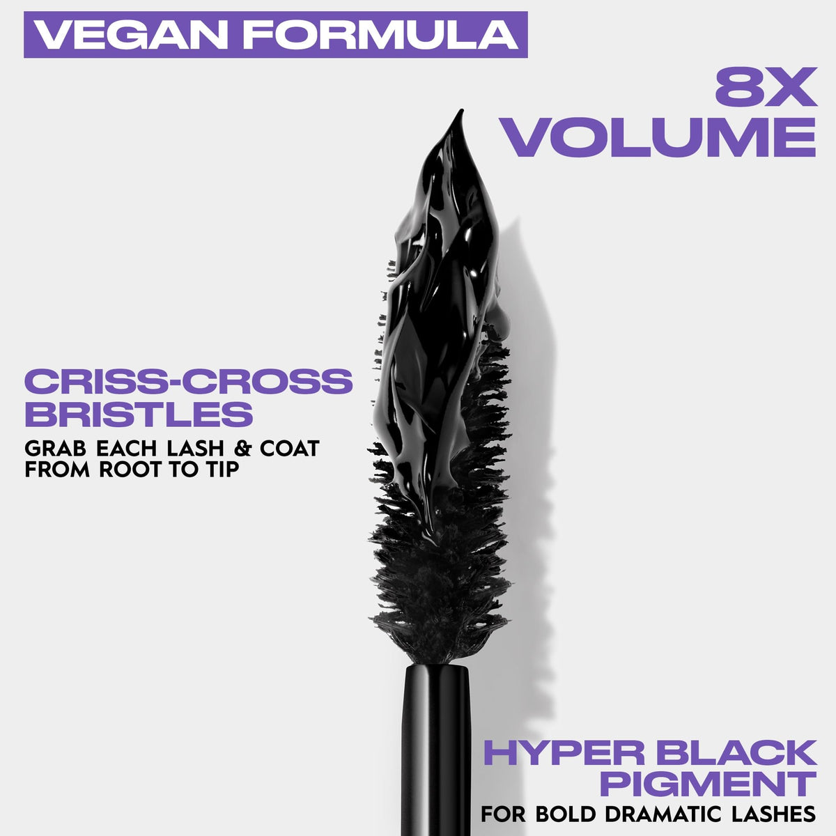 Lavender Urban Decay Perversion Lengthening + Volumizing Mascara - Intense Black