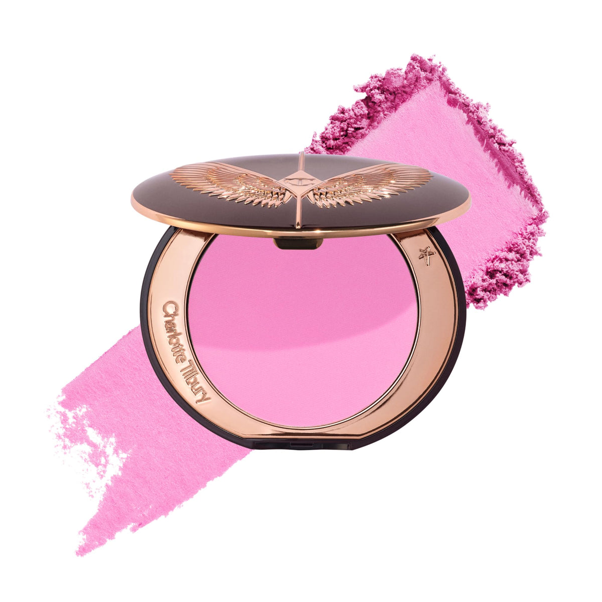 White Smoke Charlotte Tilbury Airbrush Flawless Blush Blur - Powder Color for Cheeks