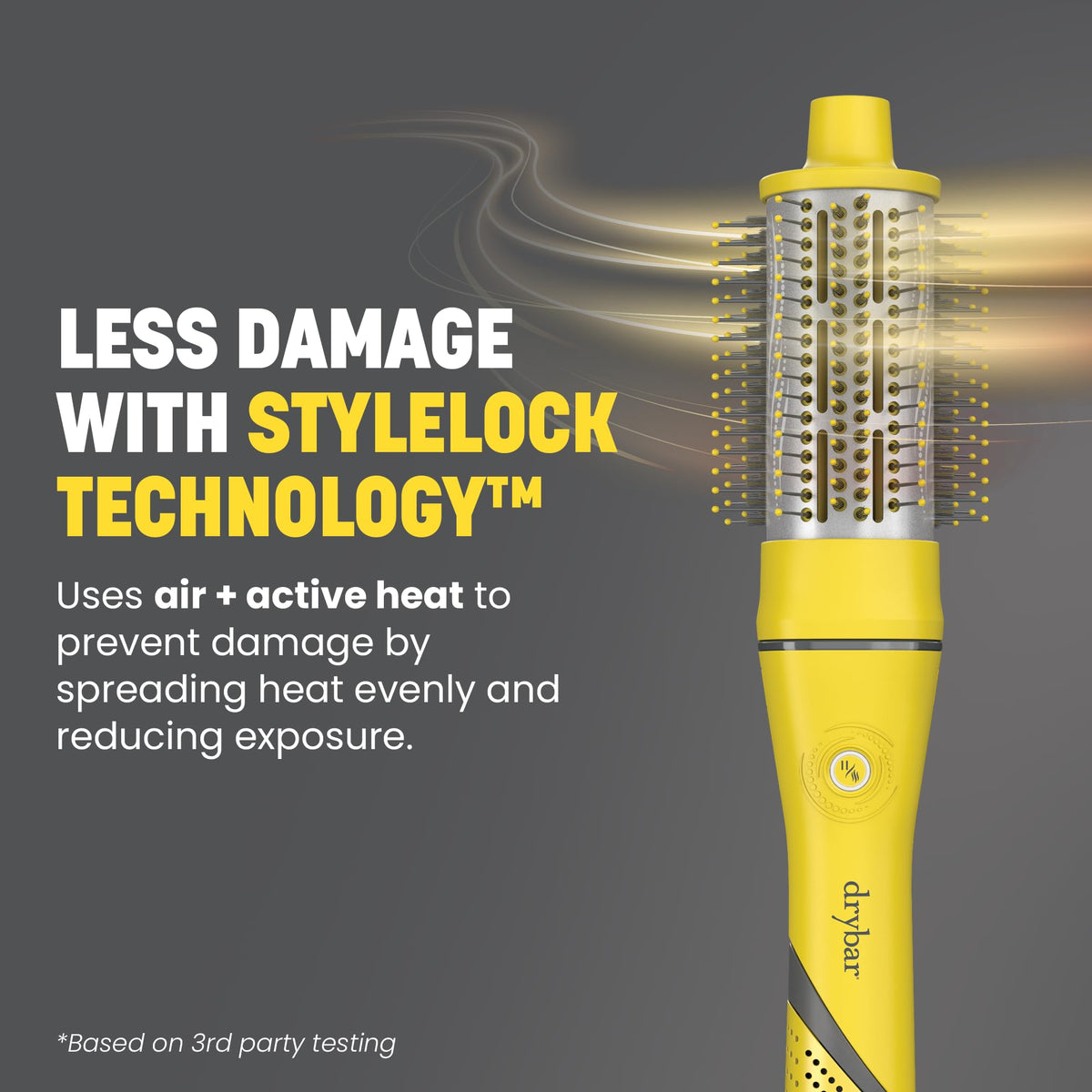 Dim Gray Drybar All-Inclusive Multi-Styler, Wet-to-Dry Hair Tool, 4 Attachments