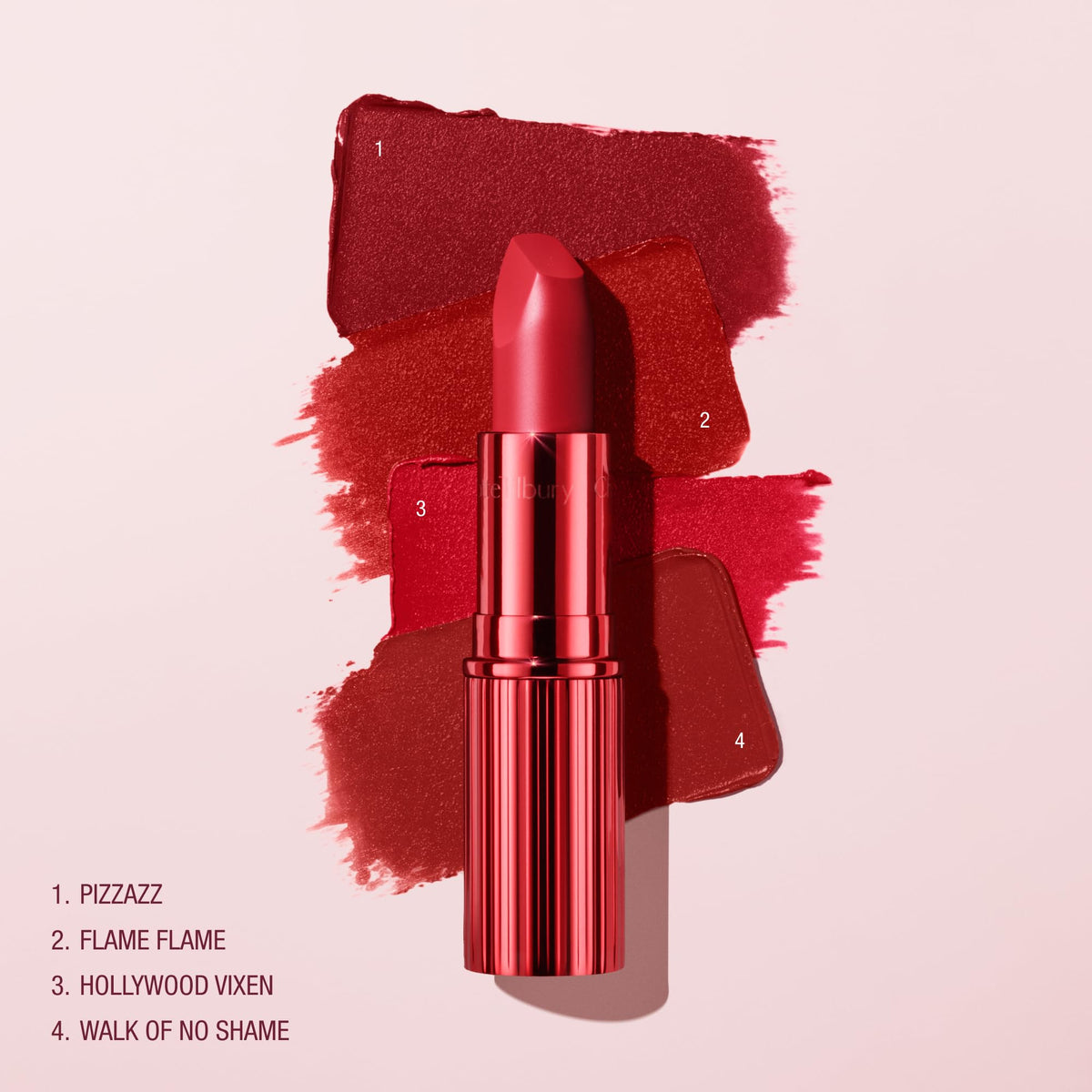 Misty Rose Charlotte Tilbury Matte Revolution Lipstick - Long Lasting, Hydrating
