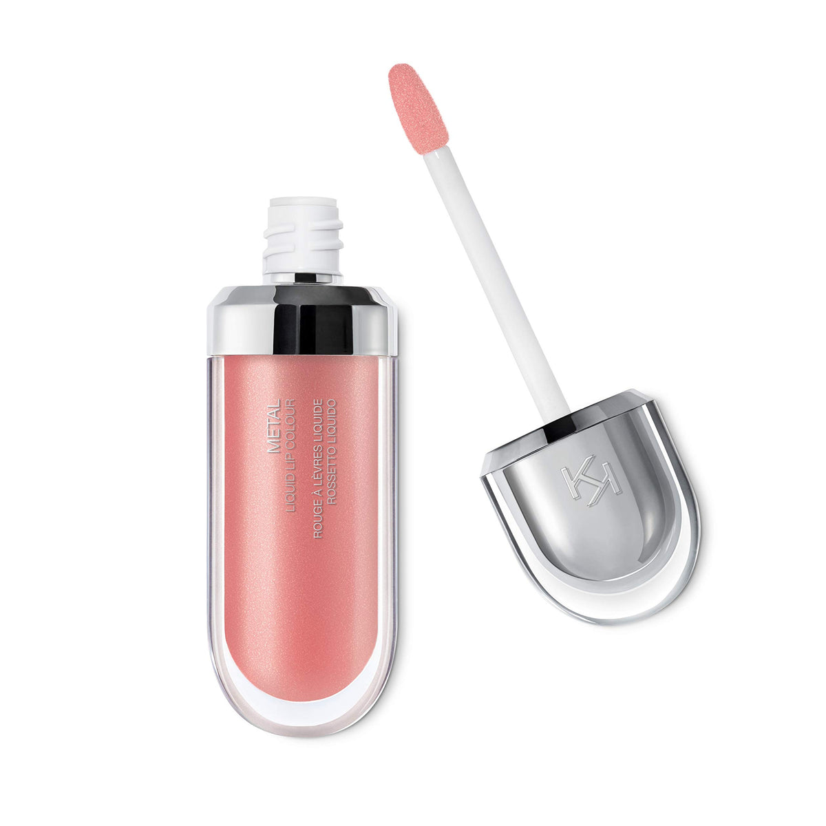 White Smoke Kiko Milano Metal Liquid Lip Colour, HIgh Coverage Lipstick