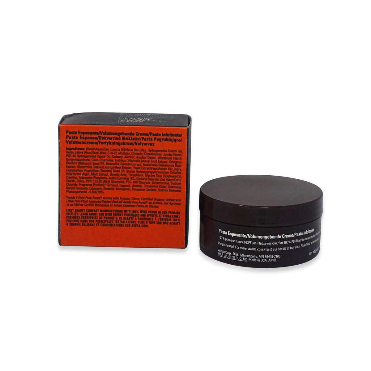 White Smoke AVEDA Men Pure-Formance Thickening Paste | Thickens Hair | Versatile Hold | Natural Finish Hair Styling Paste | With Amla |91% Naturally Derived*, 2.5 Fl Oz