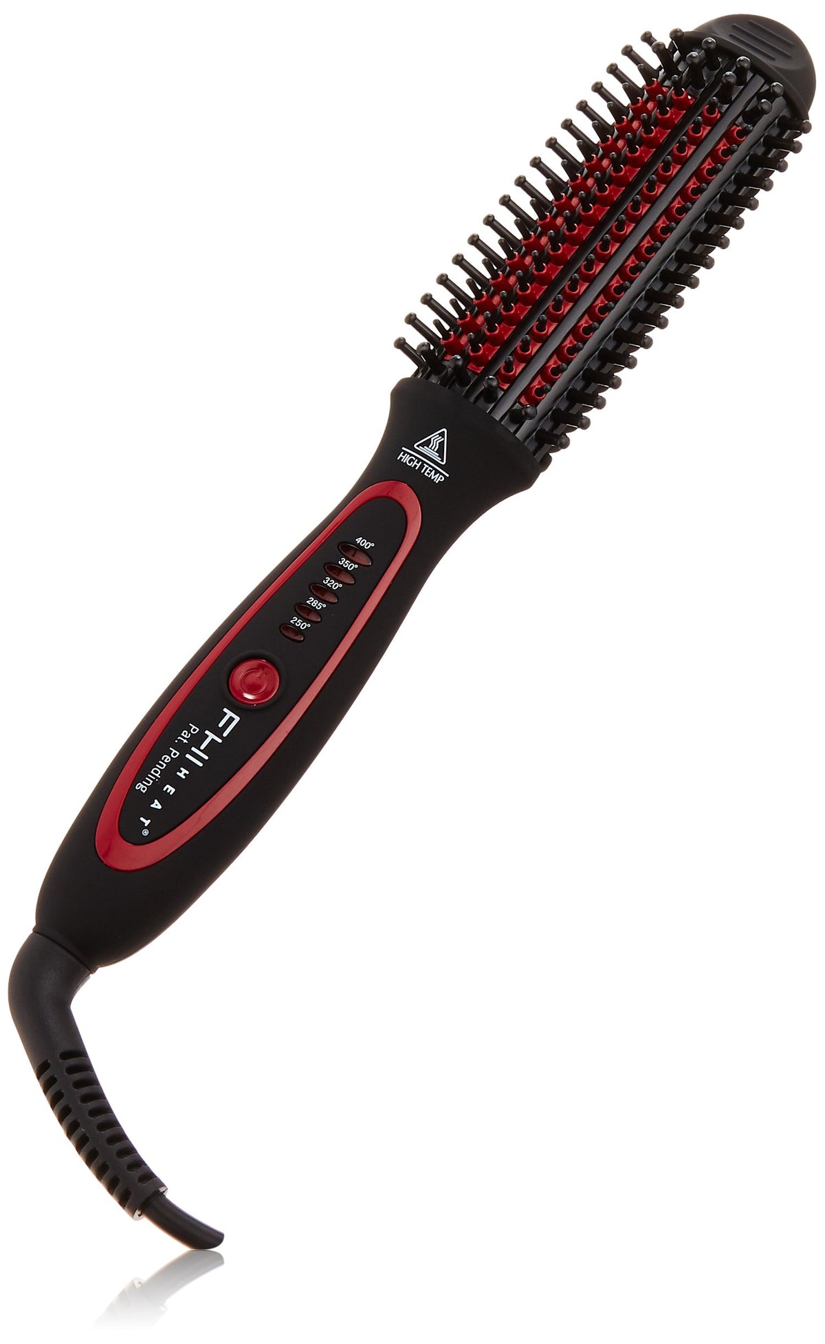 White Smoke FHI Heat Stylus Thermal Styling Hair Dryer Brush, Black