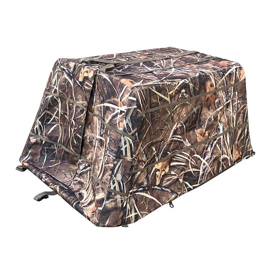 White Smoke J.M RUSK Doghouse Ground Blind for Waterfowl Hunting
