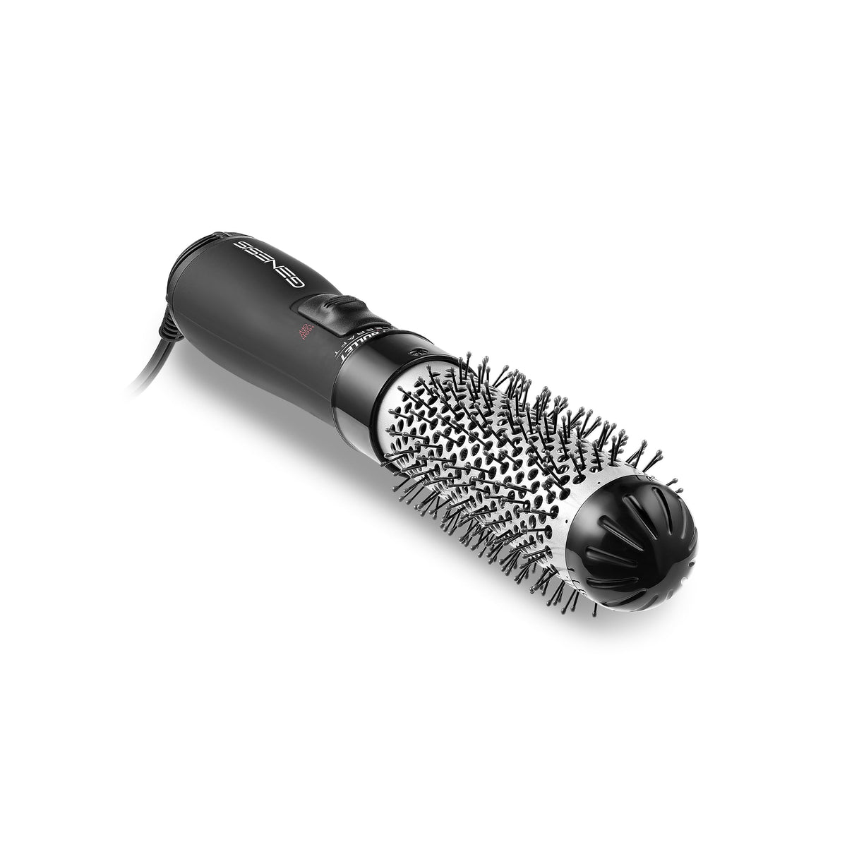 White Smoke StyleCraft Silver Bullet Genesis Professional Round Hot Brush Hair Styler,1.50"