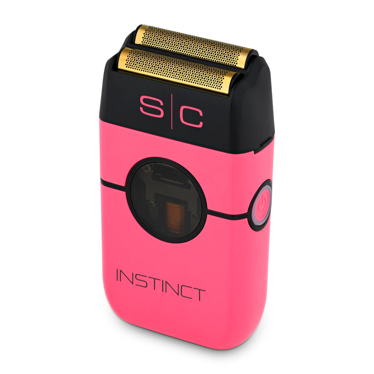 Pale Violet Red StyleCraft Instinct Metal Double Foil Shaver with IN2 Vector Motor