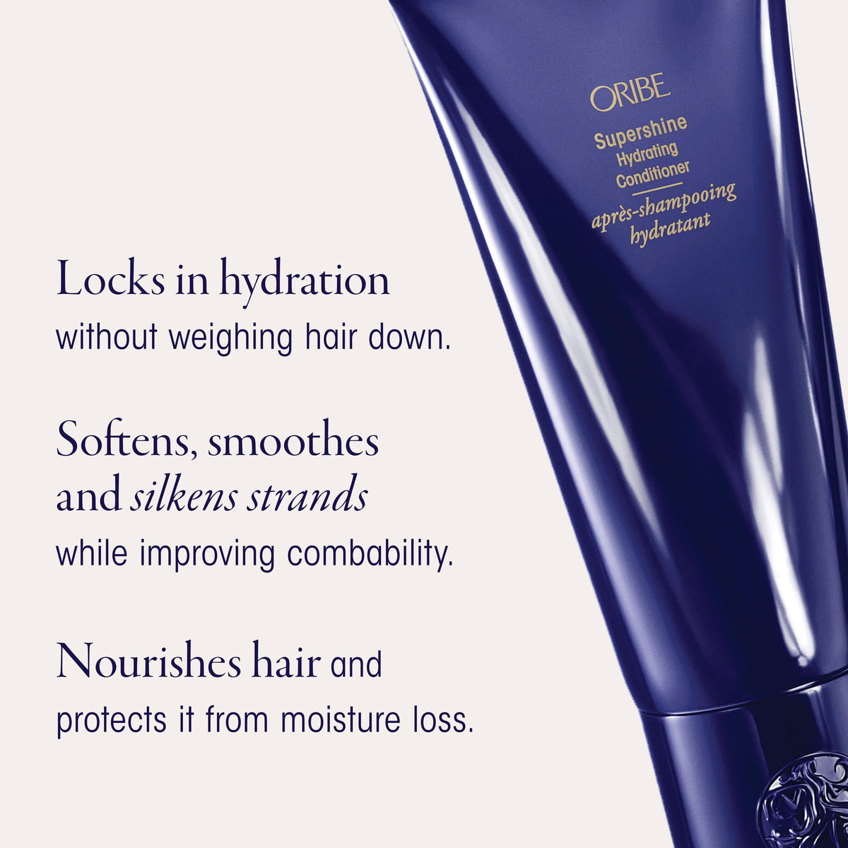 Misty Rose Oribe Supershine Hydrating Conditioner - Smooths Hair & Adds Shine - 1.7oz