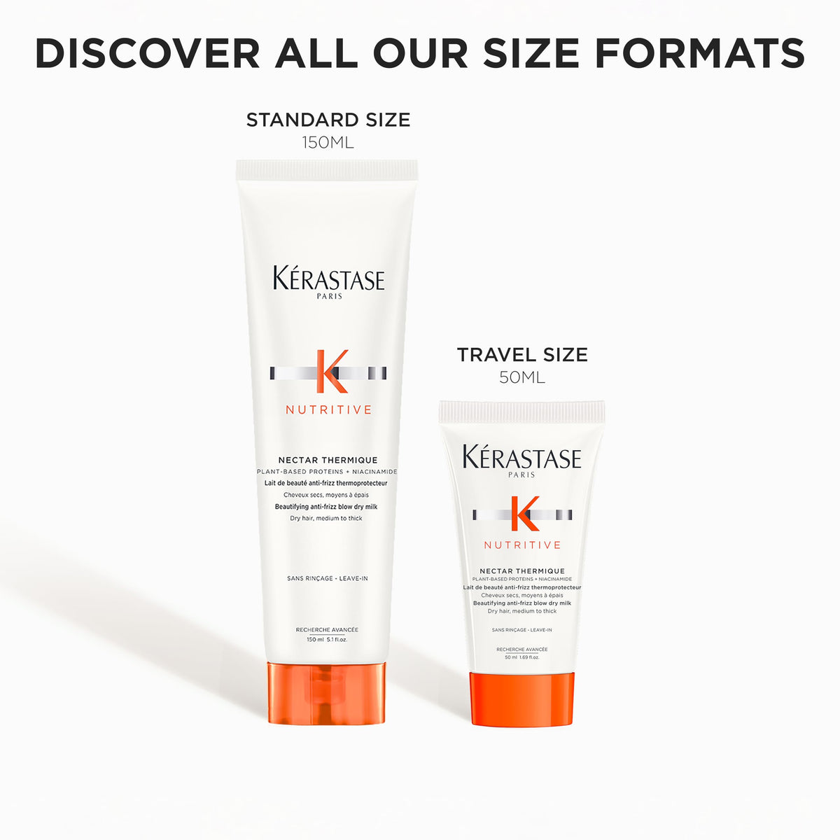 White Smoke Kerastase Nectar Thermique Cream – For Medium to Thick Dry Hair