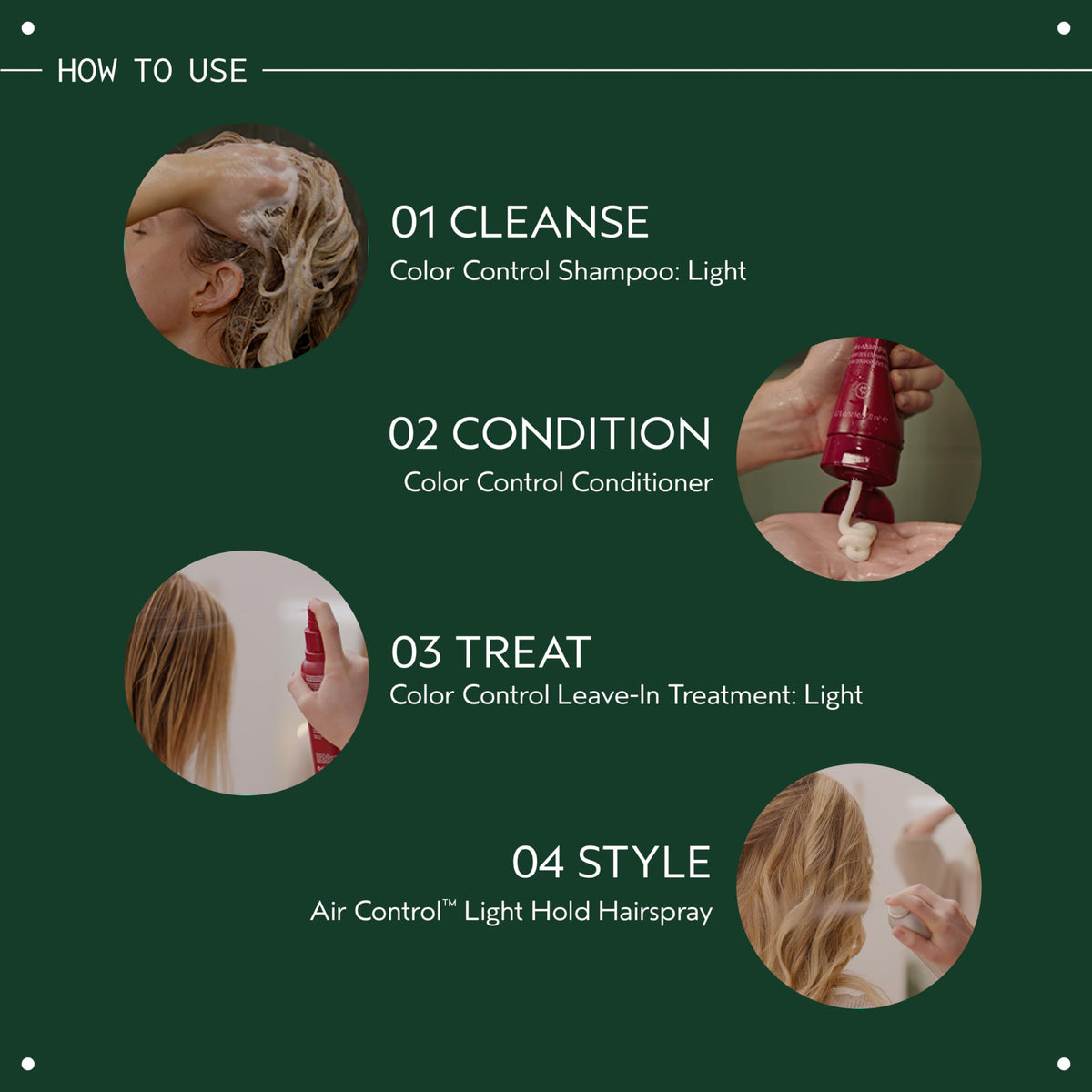 Dark Slate Gray AVEDA Color Control Leave-In Treatment Light | Protects Color for Up to 12 Weeks | Heat and UV Protectant | For Fine to Medium Hair | Silicone Free | 98% Naturally Derived*, 5 Fl Oz