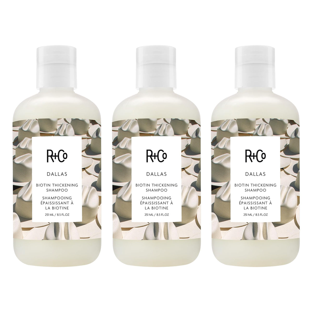 White Smoke R+Co DALLAS Biotin Thickening Shampoo