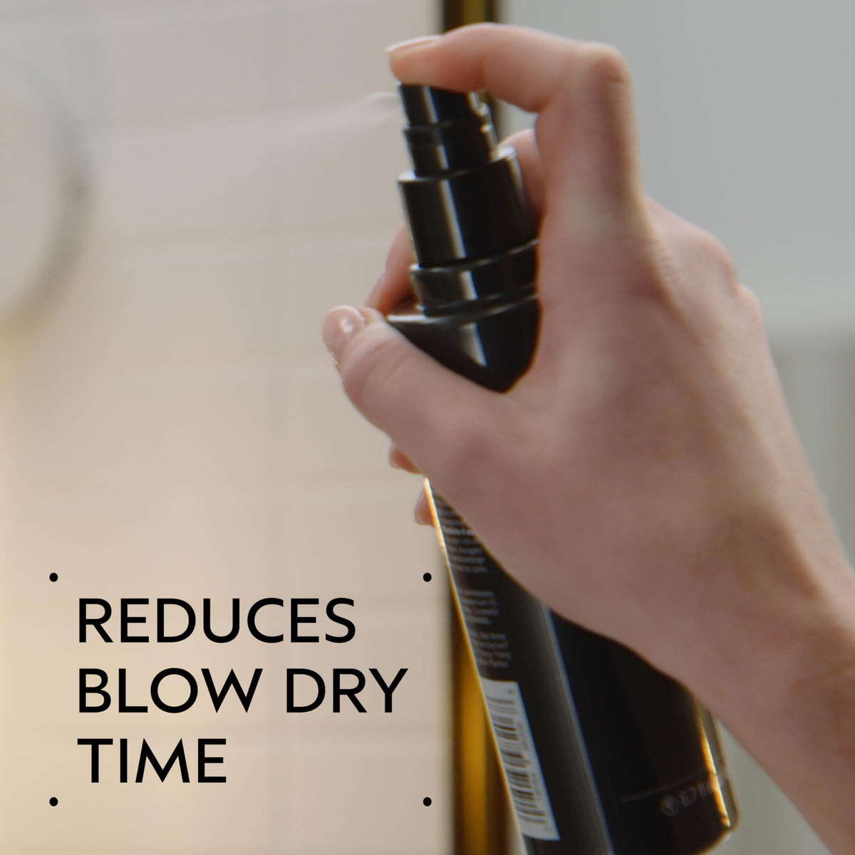 Gray Aveda Speed of Light Blow Dry Accelerator Spray | Pre-Styling Spray | Cuts Dry Time | Heat Protectant | Lactic Acid Seals Hair Cuticle | 90% Naturally Derived*, 6.7 Fl Oz