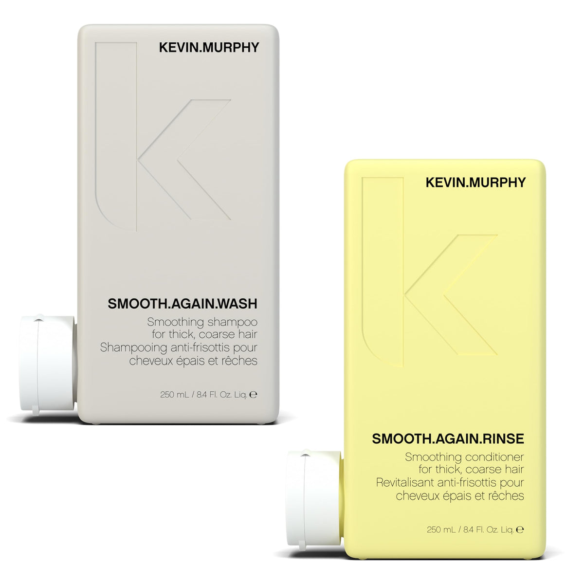 White Smoke Kevin Murphy Smooth Again Wash and Rinse 8.4oz Holiday Kit