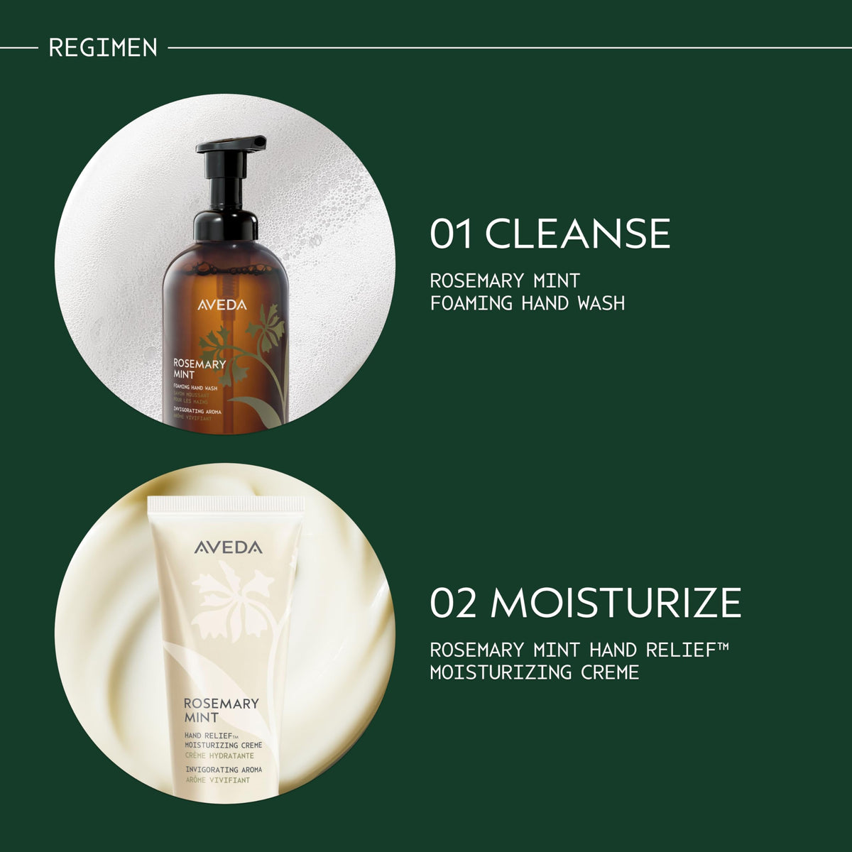 Dark Slate Gray Aveda Rosemary Mint Foaming Hand Wash | Gentle Refillable Foaming Hand Cleanser With Signature Invigorating Aroma | With Plant Derived Glycerin | 98% Naturally Derived*, 16.9 Fl Oz