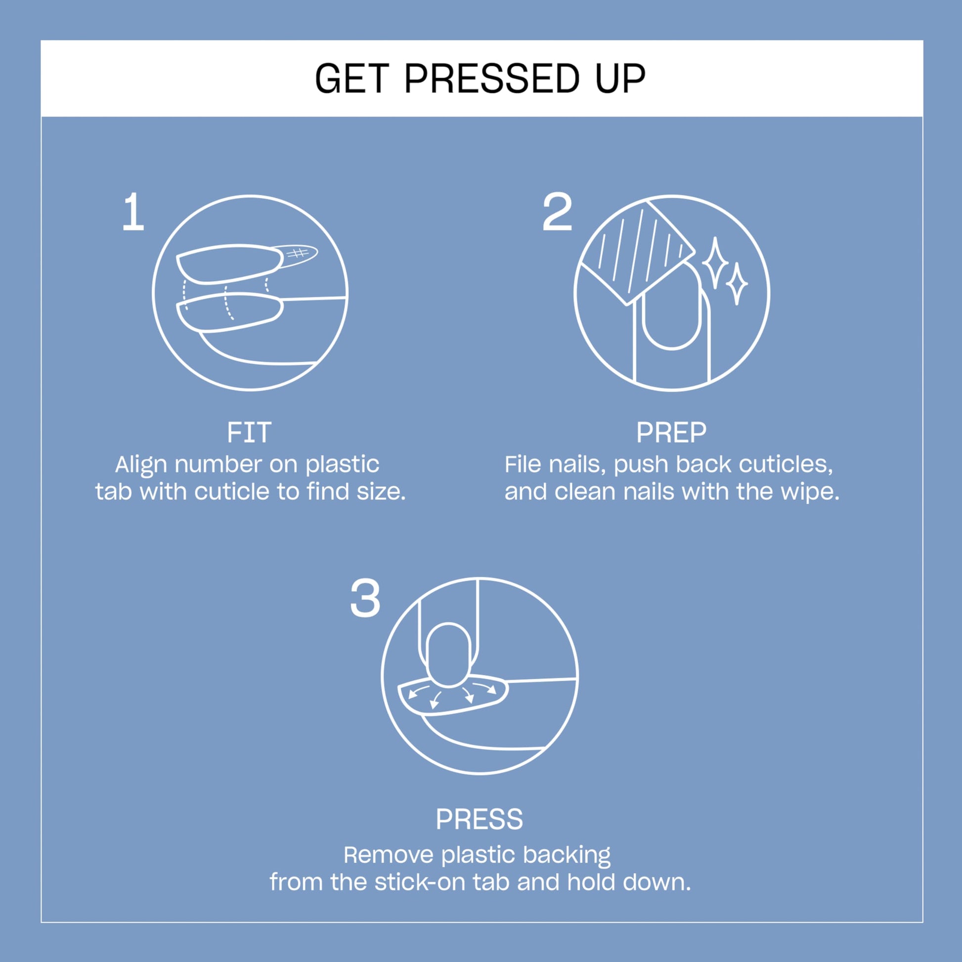 Cornflower Blue OPI Sticking Point Verified | Short Squoval Opaque Cool Blue Instant No Glue Press On Nails | 30 Count with Adhesive Tabs | Damage-Free Wear | Spring 2026